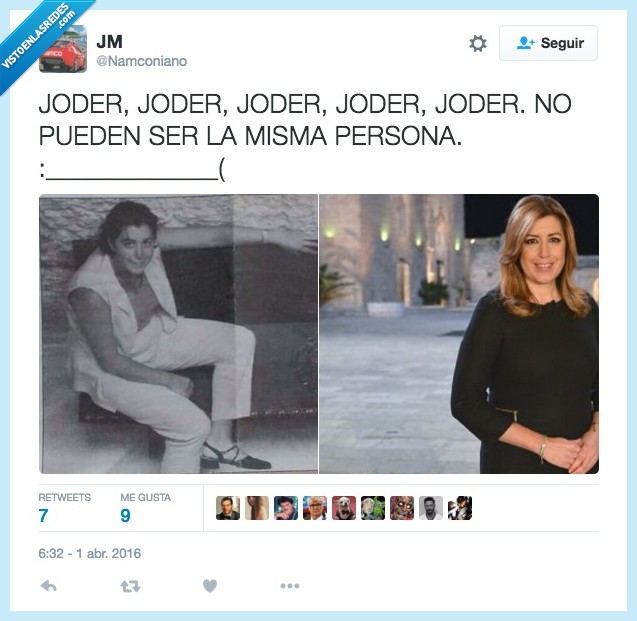 Susana Diaz,presidenta,Andalicía,misma,persona,pasado