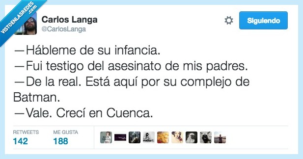 hableme,hablar,infancia,batman,complejo,psicologo,real,cuenca