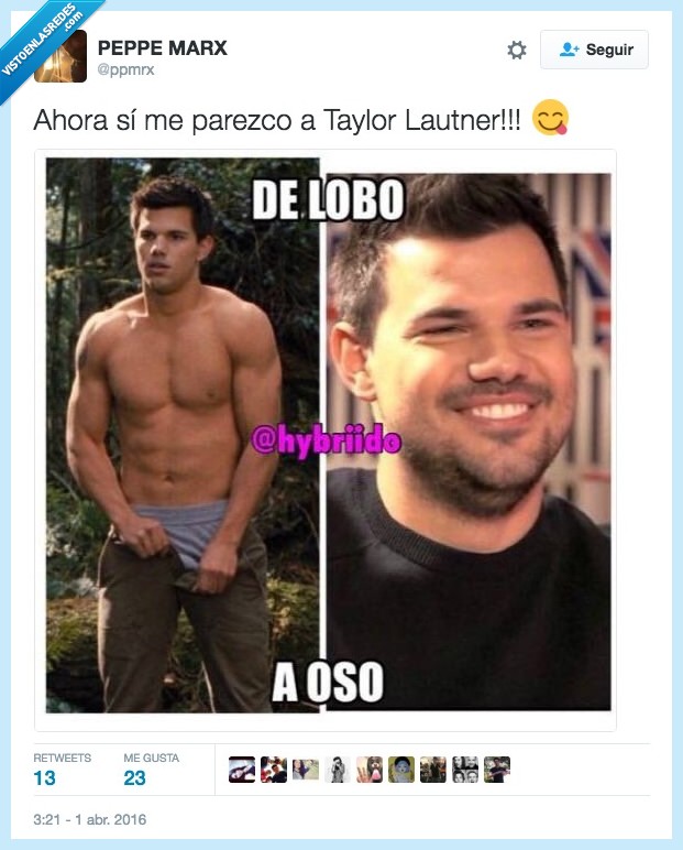 Taylor Lautner,Twilight,gordo,cara
