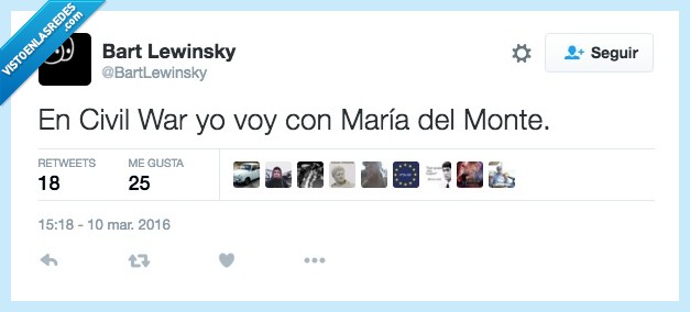 civil war,maria del monte,lado,bando