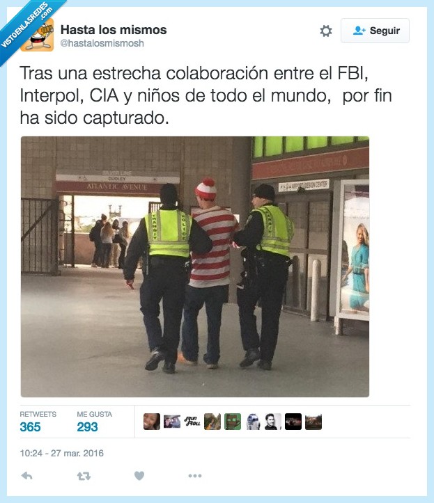 wally,encontrar,niño,cia,interpol,policia,mundo,capturado