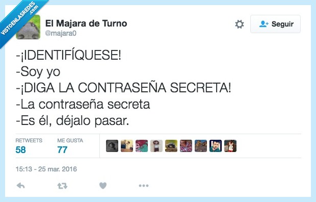 identificar,contraseña,secreta,dejar,pasar