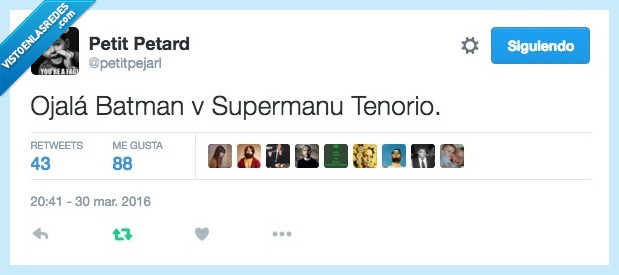 batman,superman,manu tenorio,supermanu tenorio