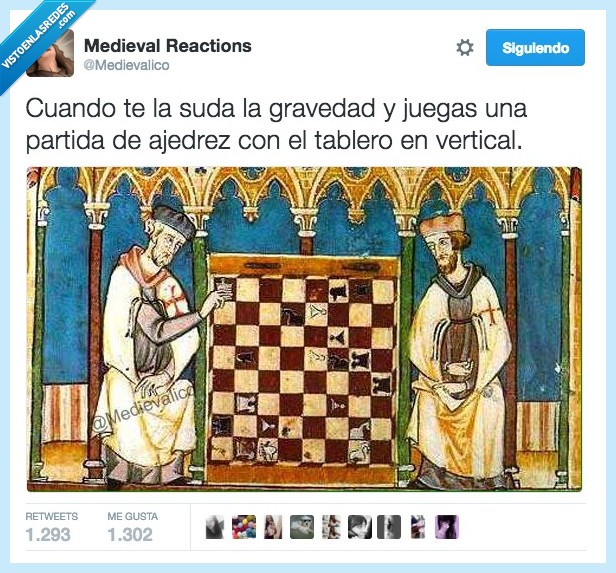 suda,gravedad,fisica,leyes,ajedrez,vertical,perspectiva,cuadro,medieval