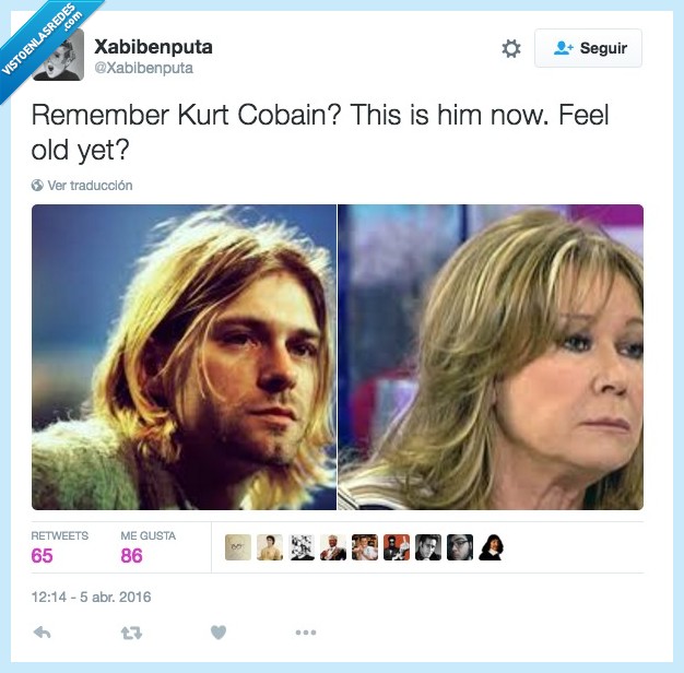 Kurt Cobain,morir,muerte,cumpleaños,Mila Ximenez