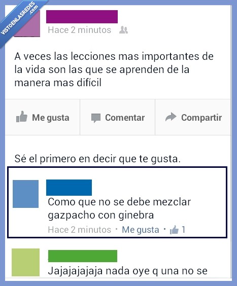 leccion,importante,vida,manera,dificil,camino,mezclar,gazpacho,ginebra