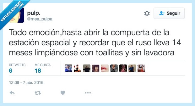 estación espacial,eei,iss,meses,limpiándose,toallitas,limpiar,lavadora,ruso