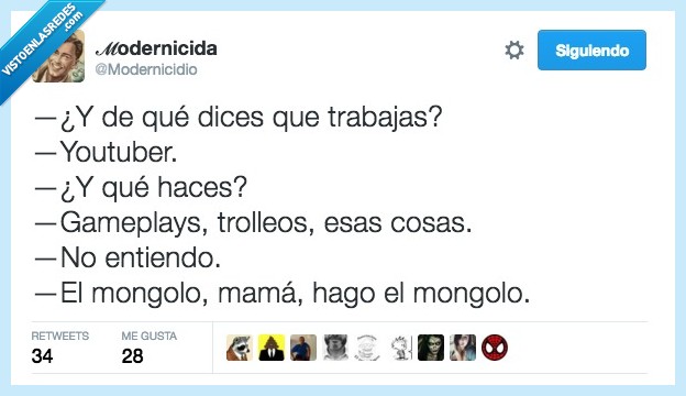 trabajo,youtuber,gameplays,trolleo,youtube,mongolo,mama,madre,hijo