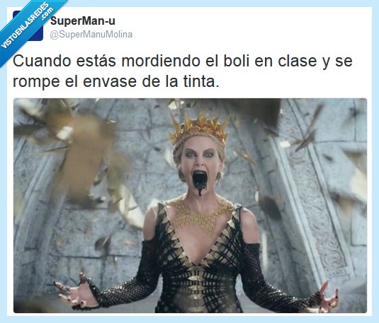 tinta,blancanieves,chalize theron,bolígrafo,tinta negra