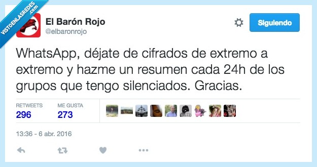 resumen,conversación,grupo,extremo,cifrado,silenciado,gracias