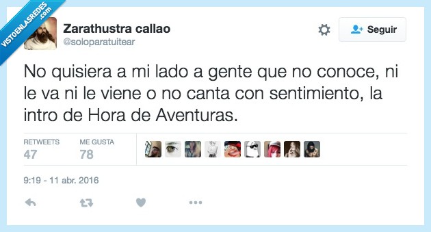 lado,gente,solo,intro,cantar,opening,hora de aventuras,hora,aventura,adventure time