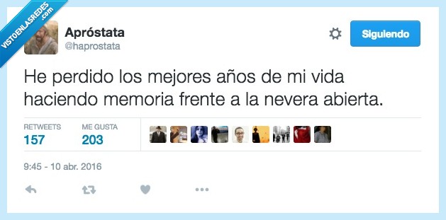 perdido,perder,mejor,año,vida,mirando,mirar,memoria,nevera,abierta