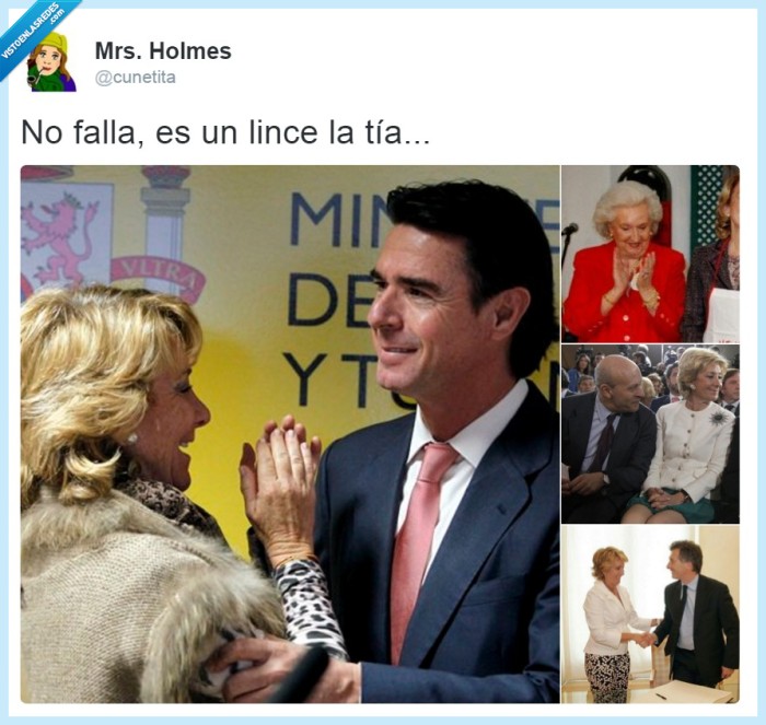 políticos,robar,dinero,panamá,papeles,humor,twitter,fotos,Esperanza Aguirre
