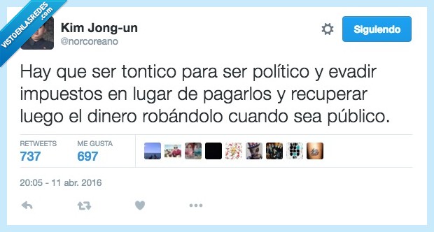 politico,tontico,evadir,impuestos,pagar,recuperar,robar,público