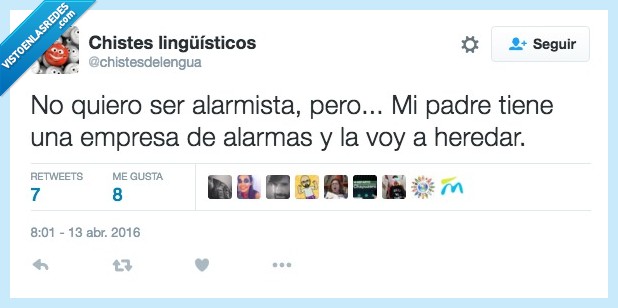 alarmista,padre,empresa,alarmas,heredar