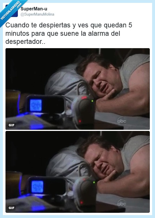 modern family,alarma,despertador,llorar,5 minutos