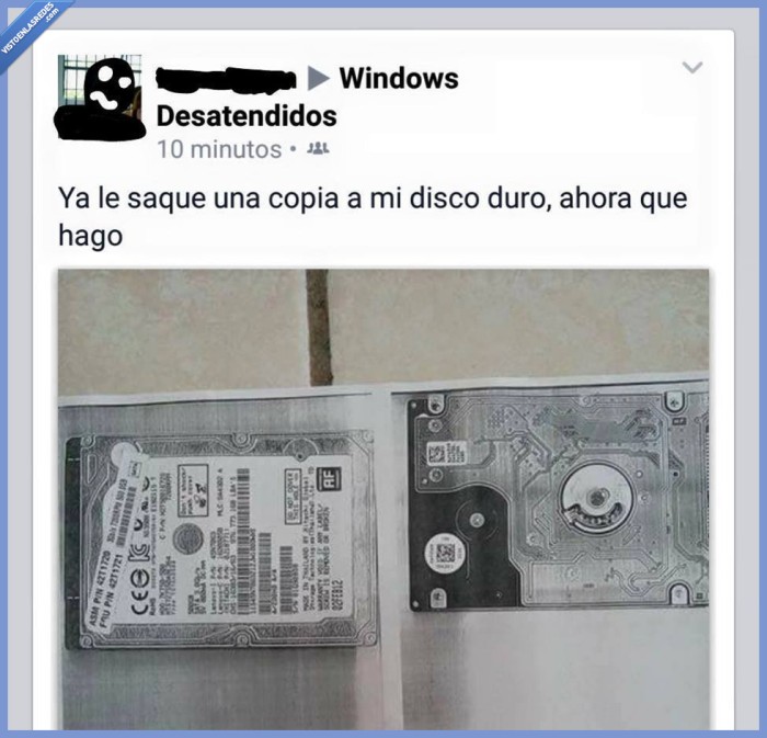 Disco duro,copia de respaldo,seguridad,fotocopia,backup