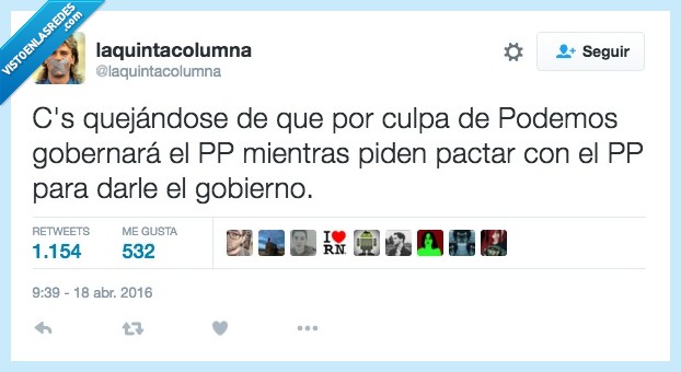 c's,ciudadanos,queja,pp,partido popular,impedir,unir,aliar,alianza,aliado,podemos,pacto
