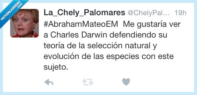 Abraham Mateo,Charles Darwin,explicar,evolucion,selección,natural,especies,sujeto