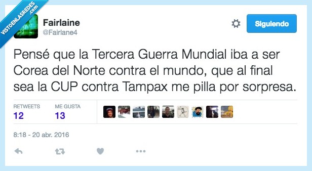 tercera,guerra,mundia,3gm,Corea del Norte,mundo,final,cup,tampax