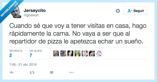 visitas,casa,rapidamente,hacer,hago,cama,pizza,repartidos,echar,sueño