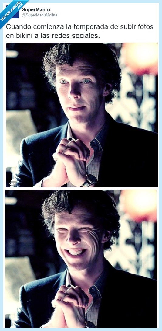 bikini,sherlock,gif,redes,sociales