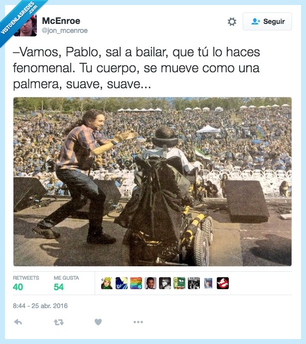 Pablo Echenique,Pablo Iglesias,bailar,fenomenal,cuerpo,mueve
