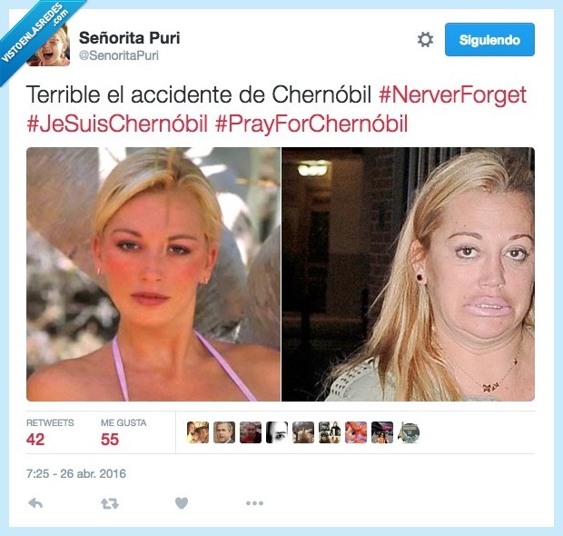 terrible,accidente,Chernobil,chernobyl,nuclear,radiación,Belén Esteban