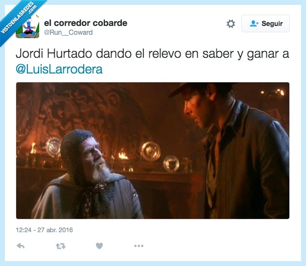 Jordi Hurtado,Luis Larrodera,Indiana Jones,Arca,caballero