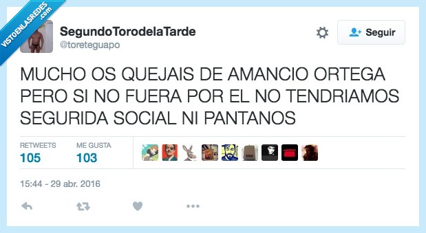 mucho,quejar,amancio ortega,seguridad,pantanos,seguridad social,social,Franco,gallego