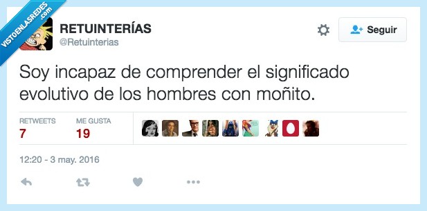 incapaz,comprender,significado,evolutivo,hombre,moñito