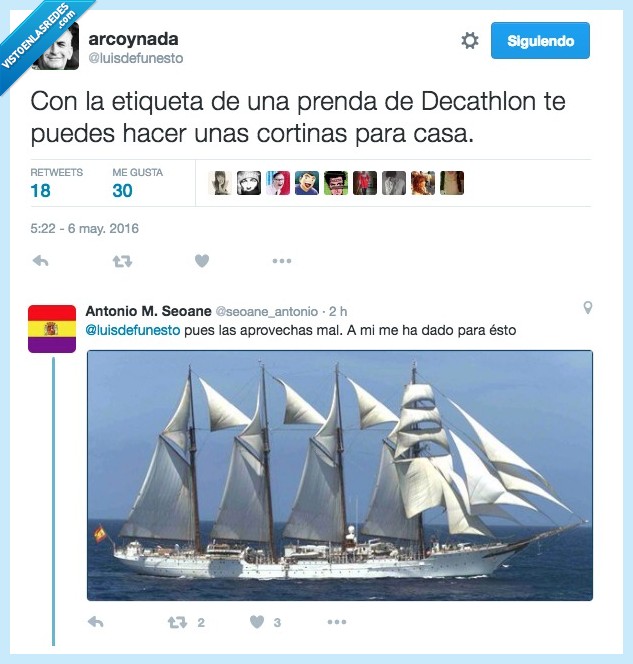 etiqueta,barco,Decathlon,cortinas,aprovechar