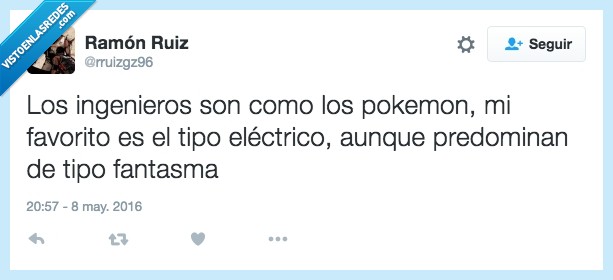 presumidos,egocentricos,ingeniero,pokemon,favorito,electrico,fantasma