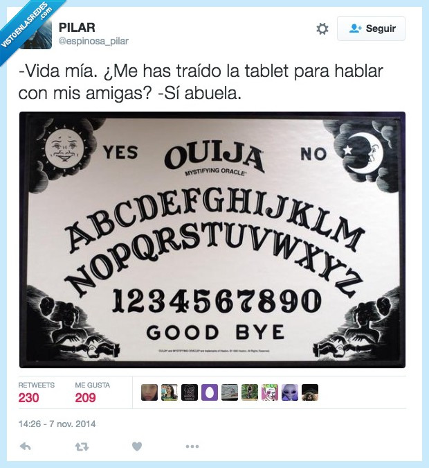 vida,traer,tablet,hablar,amigas,abuela