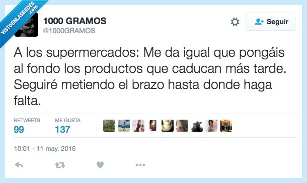 supermercados,igual,producto,caducar,caducidad,fondo,meter,brazo,falta