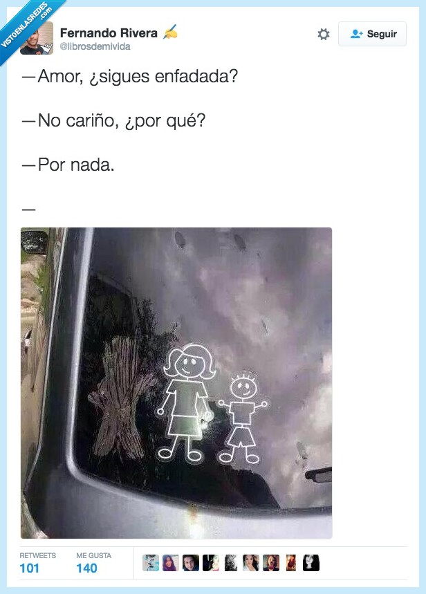 amor,enfadada,cariño,nada