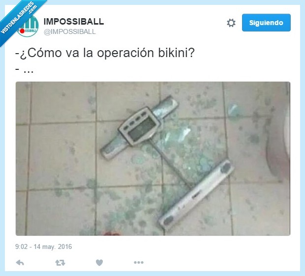 operacion bikini,dieta,verano,romper,rota,báscula