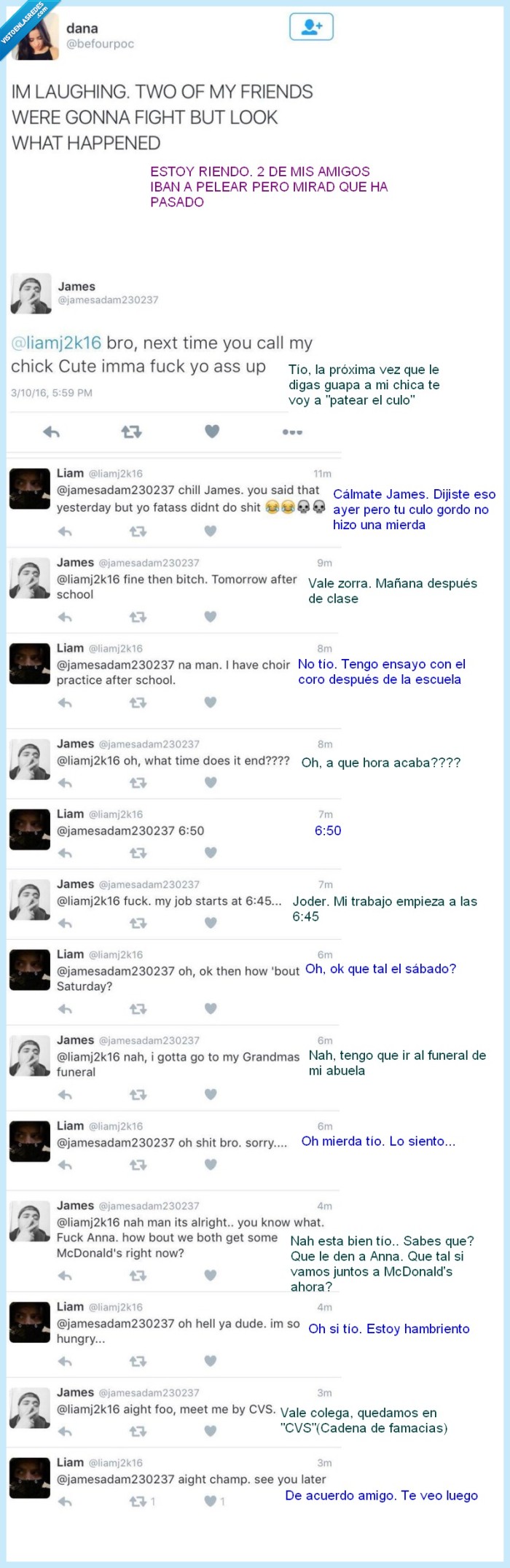 Amigos,abuela,funeral,McDonald's,chica,pelea,novia