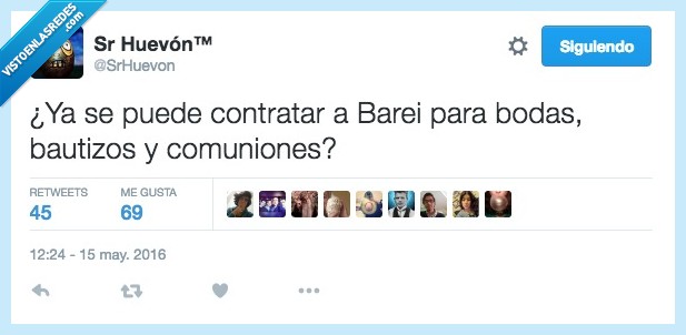 contratar,Barei,Eurovision,bodas,bautizos,comuniones