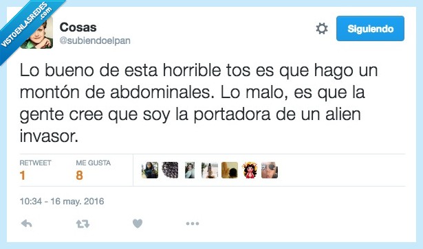 bueno,horrible,tos,monton,abdominales,portadora,virus,alien,invasor