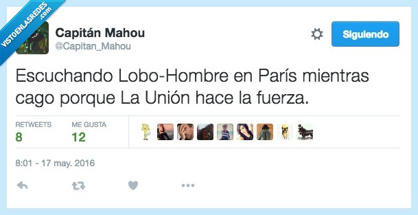 escuchando,escuchar,lobo-hombre en parís,union,hace,fuerza,cancion,grupo