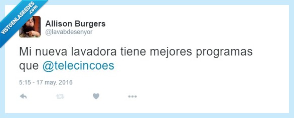 lavadora,programas,mejores,telecinco