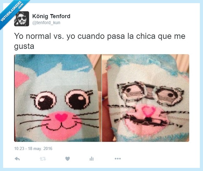 normal,yo,calcetin,reverso,lado,pasa,chica,gusta,guapa,amor