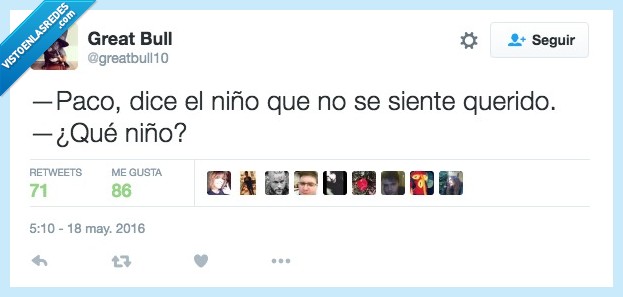 paco,niño,dice,siente,sentir,querido,padre