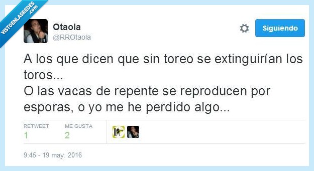 toros,vacas,antitaurinos,esporas,reproducir