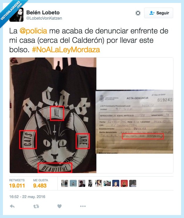 acab,all cats are beautiful,all cops are bastards,gato,bolso