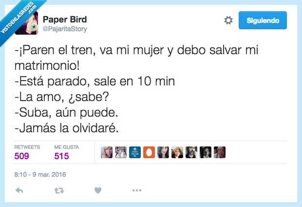 pare,tren,mujer,salvar,matrimonio,parado,para,minutos,amo,amor,subir,excusa,olvidar
