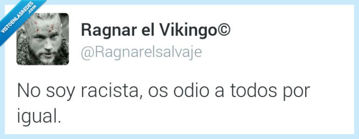 racista,odio,odiar,igual,todos