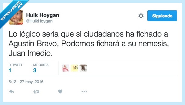 logico,podemos,ciudadanos,agustin bravo,Juan imedio