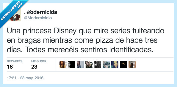 princesa,disney,series,pizza,modernicidio